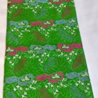 EMBROIDRED SWISS 2*2 VOILE LACE 100% COTTAN ,D NO3363 GREEN