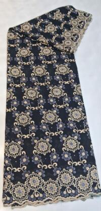 Swiss Voile Lace Fabric High Quality Embroidery African Cotton Lace Fabrics. d no 3305 all color - Image 2