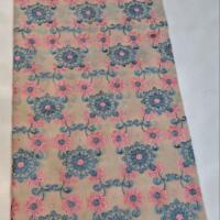 Swiss Voile Lace Fabric High Quality Embroidery African Cotton Lace Fabrics. d no 3305  creem
