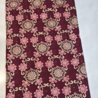 Swiss Voile Lace Fabric High Quality Embroidery African Cotton Lace Fabrics. d no 3305 maroon